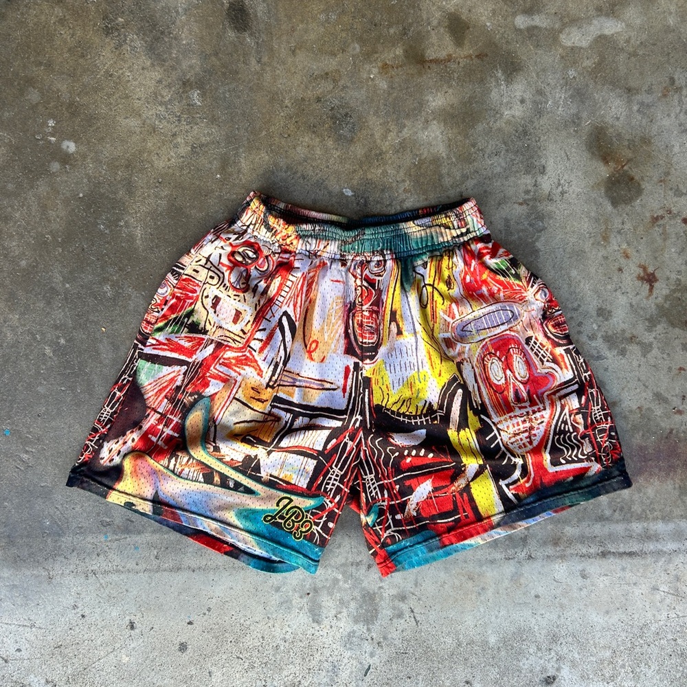 Colorful Graphic Men's Shorts
